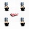 Service Caster 2 Inch Windsor Antique Polyolefin Ball Caster - Corner Mount Bracket - SCC, 4PK SCC-GR01S20-POS-WA-716-4-CB90-4 - alternate 4